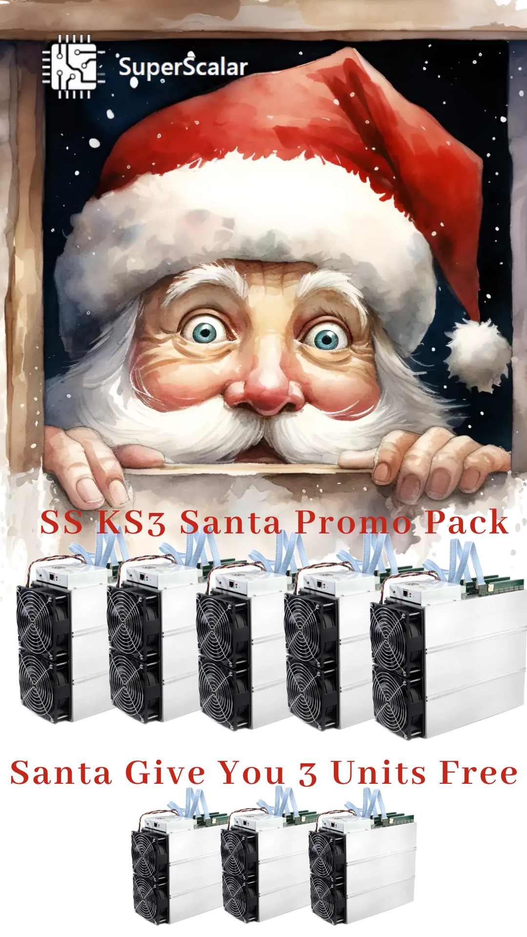 SS KS3 9,6 Th/s Santa Promo Pack